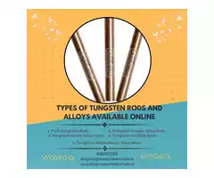 Types of Tungsten Rods and Alloys Available Online