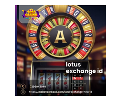 mahaveer book : one of the best online betting id providers is lotus exchange id.