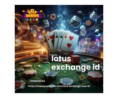 Lotus exchange id is the big platform for online betting in india