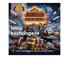 Use your Lotus Exchange ID to start your online betting experience.