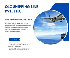 Get the best Air Freight from OLCShipping Line