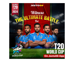 Witness the ultimate battle for T20 World Cup supremacy on Jeeto88 App!