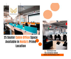 What is a nicely furnished office space in Noida?