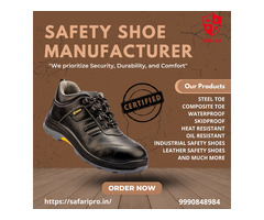 Safety Shoes Manufacturer In Kanpur | Safety Footwear Manufacturer