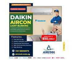 Daikin Aircon Light Blinking