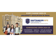 Medical Admissions Open at Sapthagiri College & University 2024-2025 @9830818808