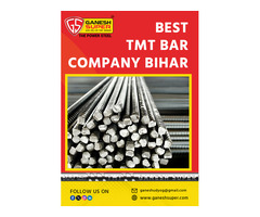 Best TMT Bar Company in Bihar - Ganesh Super