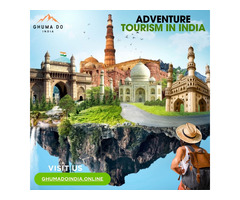 The greatest website for information on Adventure Tourism in India is GhumaDoIndia.