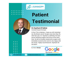 Best Oncologist In Abu Dhabi | Dr. Haytham El Salhat