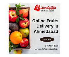 Fruit Hamper Next Day Delivery in Ahmedabad by SendGifts Ahmedabad