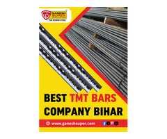 Best TMT Bars Company in Bihar - Ganesh Super