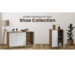 Buy Wooden Shoe Rack - Deckup