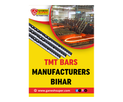 TMT Bars Manufacturers in Bihar - Ganesh Super