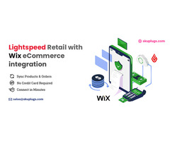 Seamless Wix and Lightspeed Retail Integration: Effortlessly Sync Unlimited Products and Orders