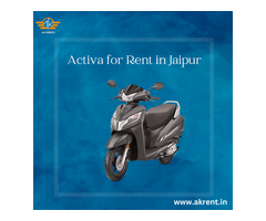 Explore Jaipur with Activa on Rent from AK Rents