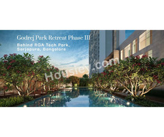 Experience Luxurious Living at Godrej Park Retreat Phase III, Sarjapur