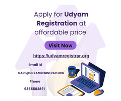 Apply for Udyam Registration at an affordable price