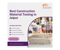 Best Construction Material Testing in Jaipur