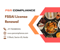 Fssai License Renewal