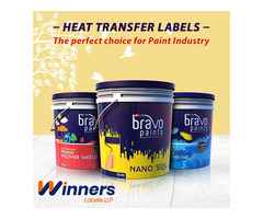 Paints Container Heat Transfer Labels