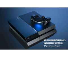 We fix PlayStation 4 {PS4} overheating issues and general servicing