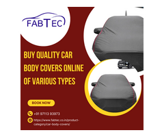 Buy Quality Car Body Covers Online of Various Types