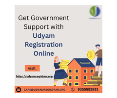 Get Government Support with Udyam Registration Online