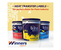 Paints Container Heat Transfer Labels