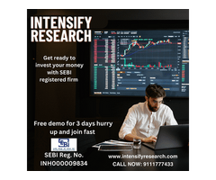 Intensify Research Services: Excellence Redefined as the Best SEBI-Registered RA Firm