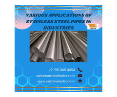 Various Applications of Stainless Steel Pipes in Industries