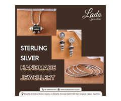 Buy Designer Silver Jewellery Online For Women in India