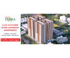 Praneeth Pranav Ixora | Premium High Rise Apartments in JNTU, Hydernagar