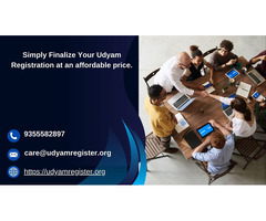 Simply Finalize Your Udyam Registration at an affordable price.