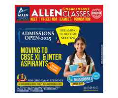 ???? Stepping into CBSE XI & INTER? Get Ahead with ALLEN Classes! ????