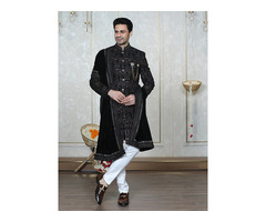 Shop Exquisite Sherwani Sets for Men This Wedding Season