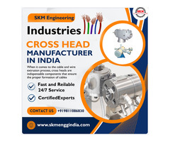 Cross Head Cable Extruder manufacturer in India