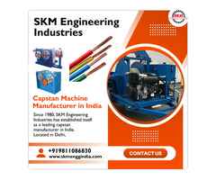 Capstan Cable Machine Manufacturer in India