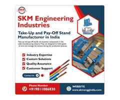 Take-Up & Pay-Off Stand Cable Machine Manufacturer in India