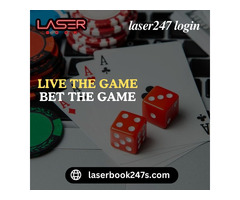 You can play popular online casino games with Laser247 ID.