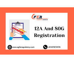 12A and 80G Registration