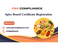 Spice Board Certification