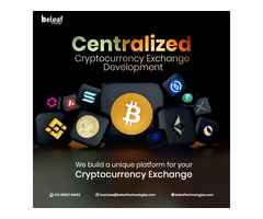 Centralized Cryptocurrency Exchange Development Company