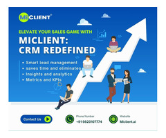 Elevate Your Sales Game with miClient: CRM Redefined