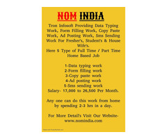 Simple Data Typing Work in Chandigarh