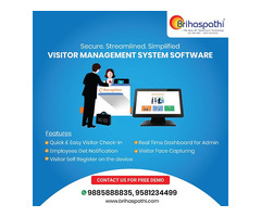 Visitor Management Systems with Reporting Analytics – Brihaspathi Technologies