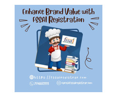 Enhance Brand Value with FSSAI Registration