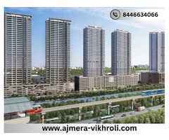 Ajmera Vikhroli Realty Project LBS Marg 1 2 & 3 BHK Flats