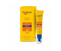 Sunshade Ultra Block Sunscreen Gel SPF-50 with Glycolic Acid | Ultra Matte Finish | Broad Spectrum |