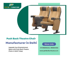 Push Back Theatre Chair in Delhi | Best Prices - Perfect Furniture