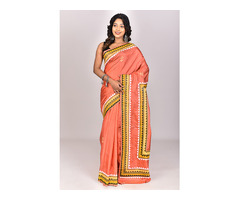 Pattachitra Silk Saree